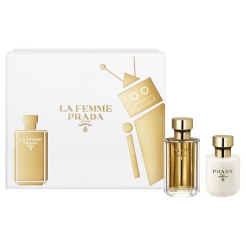 Refined and confusing, the new La Femme Prada perfume box is finally here!